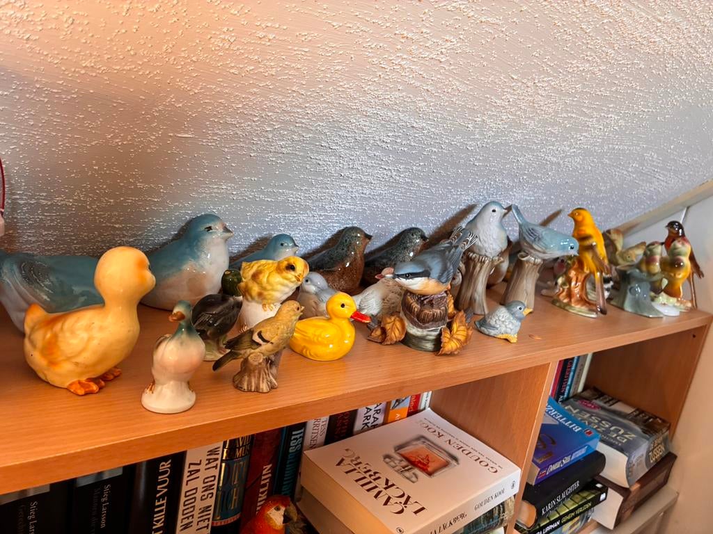 Porseleinen vogels, Ophalen of Verzenden