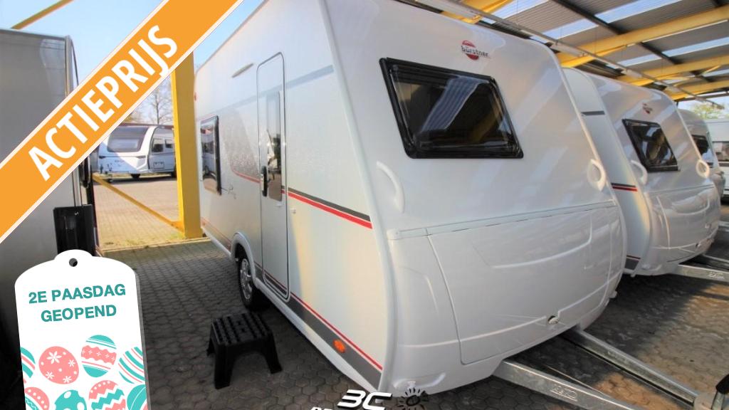 Bürstner Premio Plus 410 TS NWE VOOR PRIJS VAN GEBR, Bedrijf, Tot en met 3, Bürstner, 4 tot 5 meter