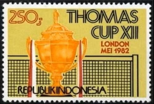 Indonesie 1982 - ZBL1111 - Thomas cup, Verzenden, Postfris, Zuidoost-Azië