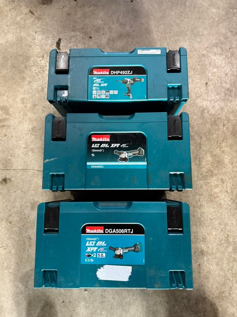 3x makita gereedschapskisten, Doe-het-zelf en Verbouw, Ophalen of Verzenden, Nieuw