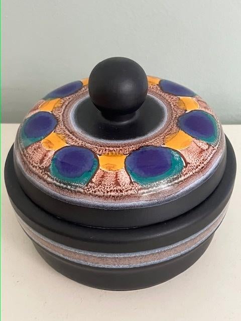 Mid century bonbonniere Flora Holland Nora 2 Pauw vintage, Overige typen, Ophalen of Verzenden, Zo goed als nieuw, Overige stijlen