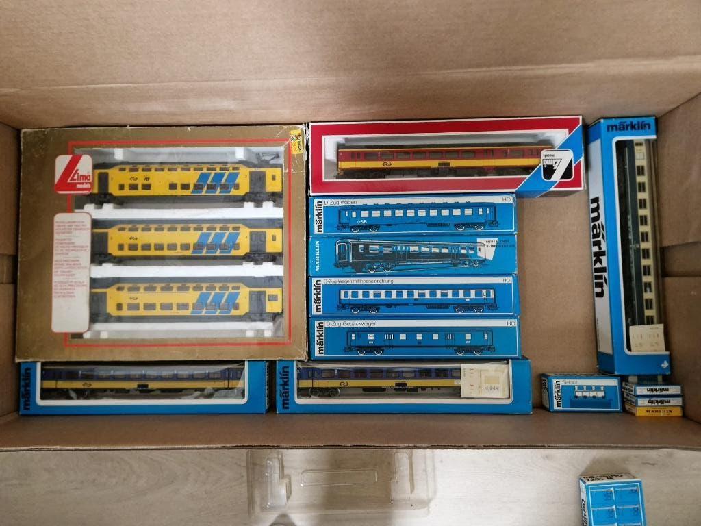 Märklin, Roco en Lima modeltreinen, wagons, sporen & travos, Ophalen, Gebruikt, Locomotief, Gelijkstroom of Wisselstroom
