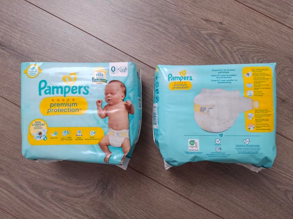 Twee pakken pampers, Kinderen en Baby's, Badjes en Verzorging, Ophalen of Verzenden, Nieuw, Overige typen, Overige merken