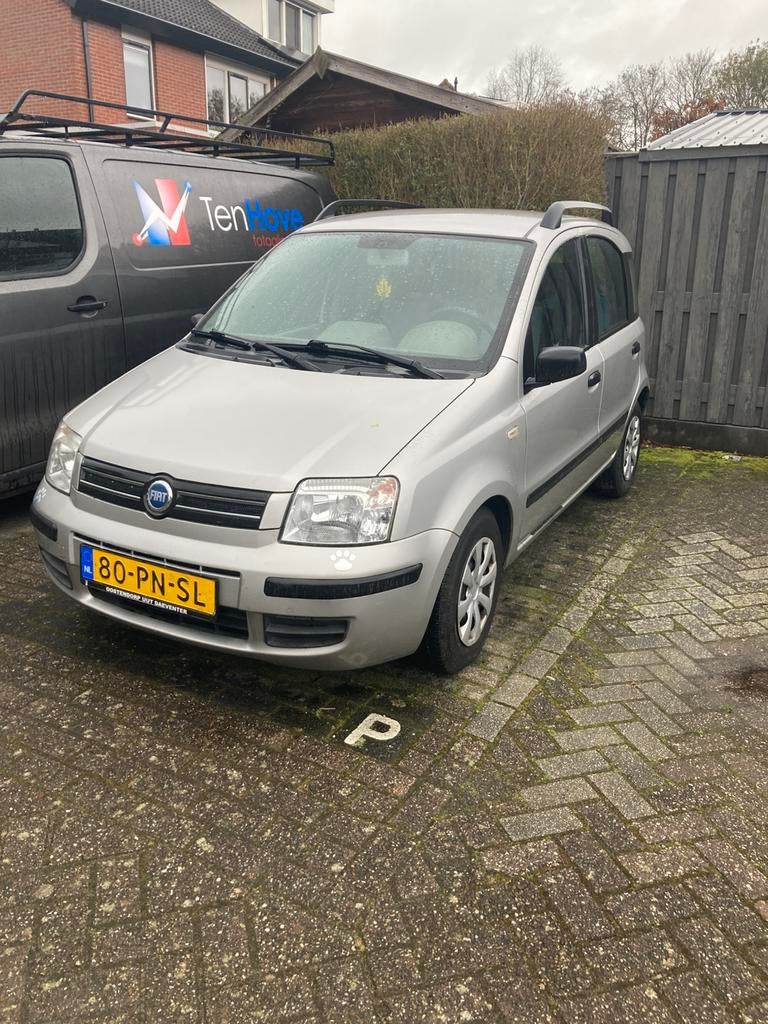 Fiat Panda 1.2 2004 Grijs, Voorwielaandrijving, Stof, Origineel Nederlands, Handgeschakeld