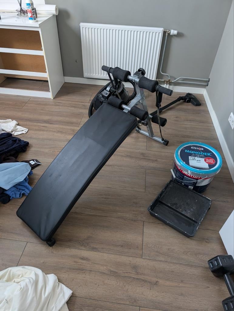 Compacte opvouwbare Hometrainer voor Thuisgebruik, Ophalen