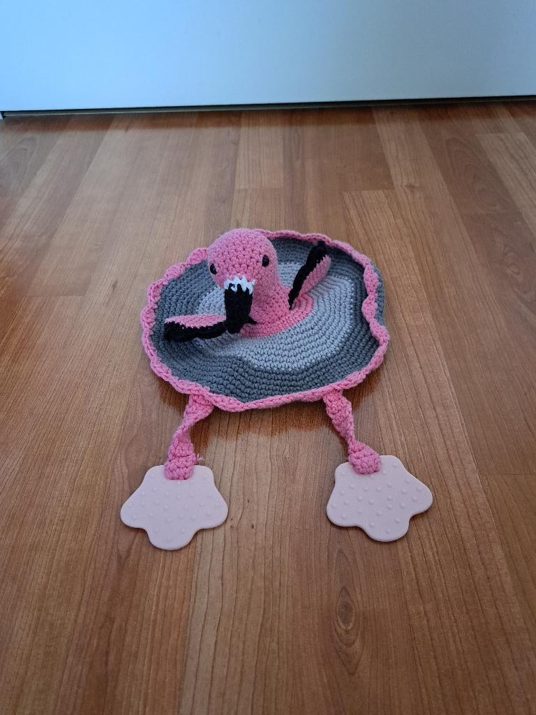 Knuffeldoekje Flamingo, Kinderen en Baby's, Overige Kinderen en Baby's, Nieuw, Ophalen