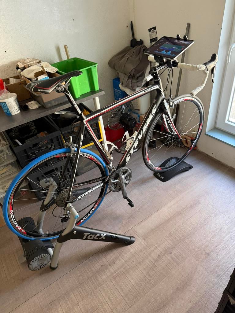 Stevens Aspin Racefiets + Tacx Bushido fietstrainer, Fietsen en Brommers, 28 inch, Gebruikt, Heren, Aluminium