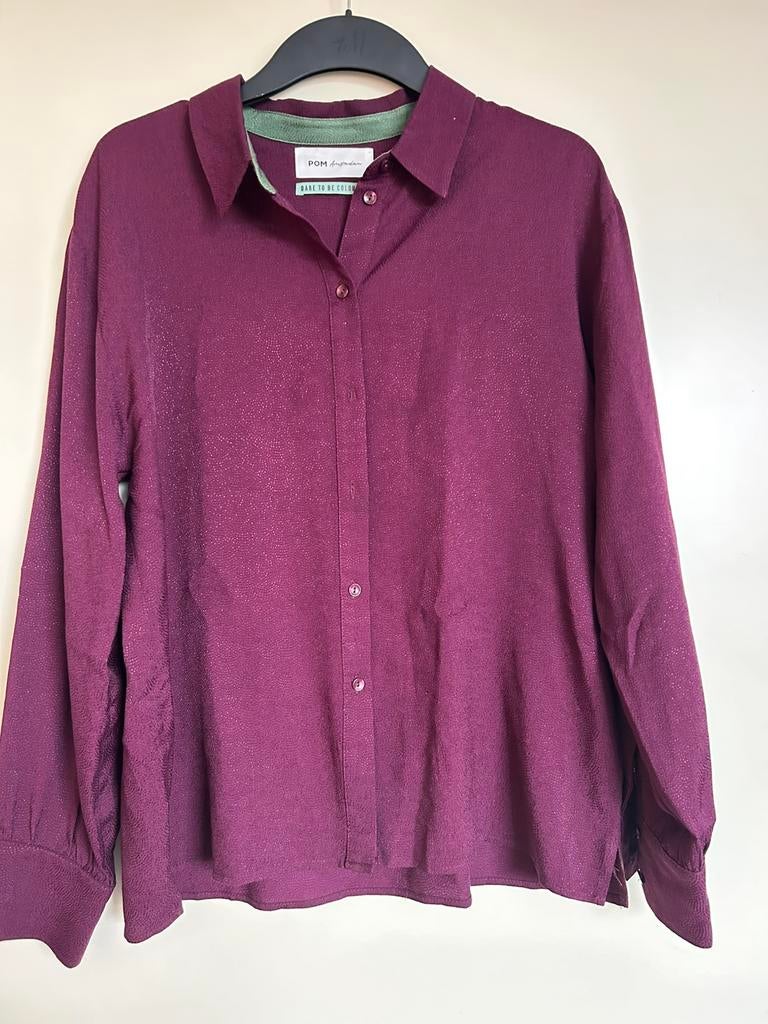 Blouse Pom Amsterdam zgan, Ophalen of Verzenden, Zo goed als nieuw, Maat 38/40 (M), Overige kleuren