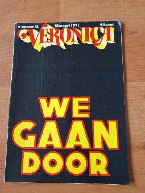 Veronica 1977 Barbra Streisand Conny Vandenbos David Soul, Verzenden, Gelezen, Muziek, Film of Tv