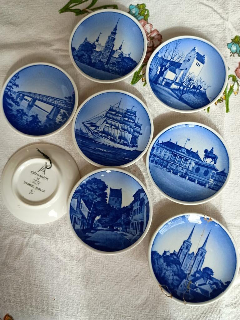 Denmark 2010 tegels, Antiek en Kunst, Antiek | Wandborden en Tegels, Ophalen of Verzenden
