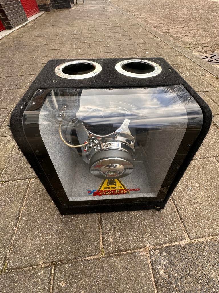 Woofer voor in auto, Auto diversen, Ophalen, Gebruikt