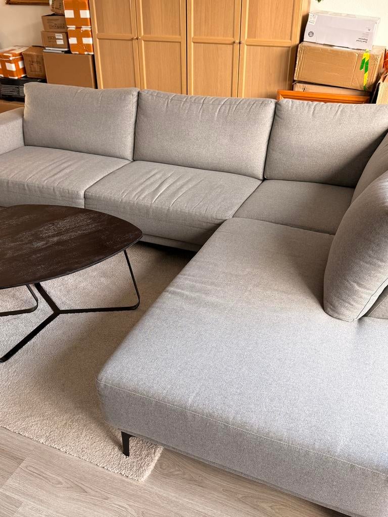 Hoekbank 295x90x211, Ophalen, Zo goed als nieuw