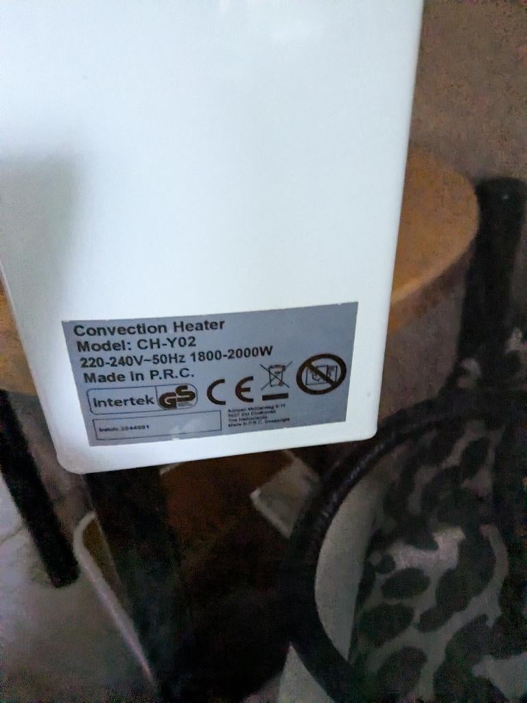 convector kachel voor nachthok, Ophalen of Verzenden, Zo goed als nieuw, Overige typen