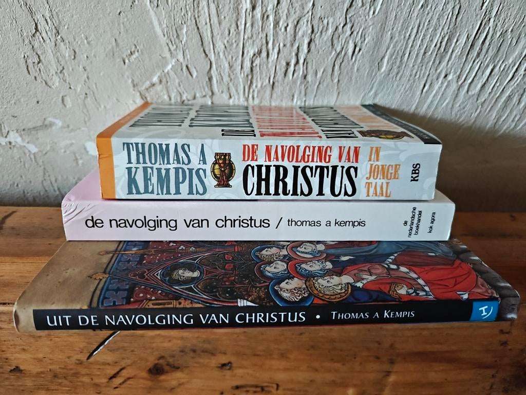 3 X De navolging van Christus., Boeken, Ophalen of Verzenden, Zo goed als nieuw