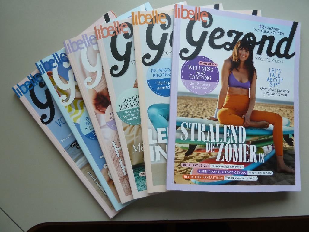 9 x Libelle Gezond, Ophalen of Verzenden, Zo goed als nieuw, Damesbladen