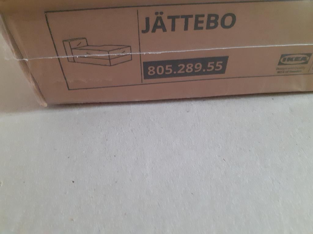 Nieuwe hoes JATTEBO, type/kleur TONERUD ikea, Ophalen of Verzenden, Nieuw, Stof, Minder dan 150 cm