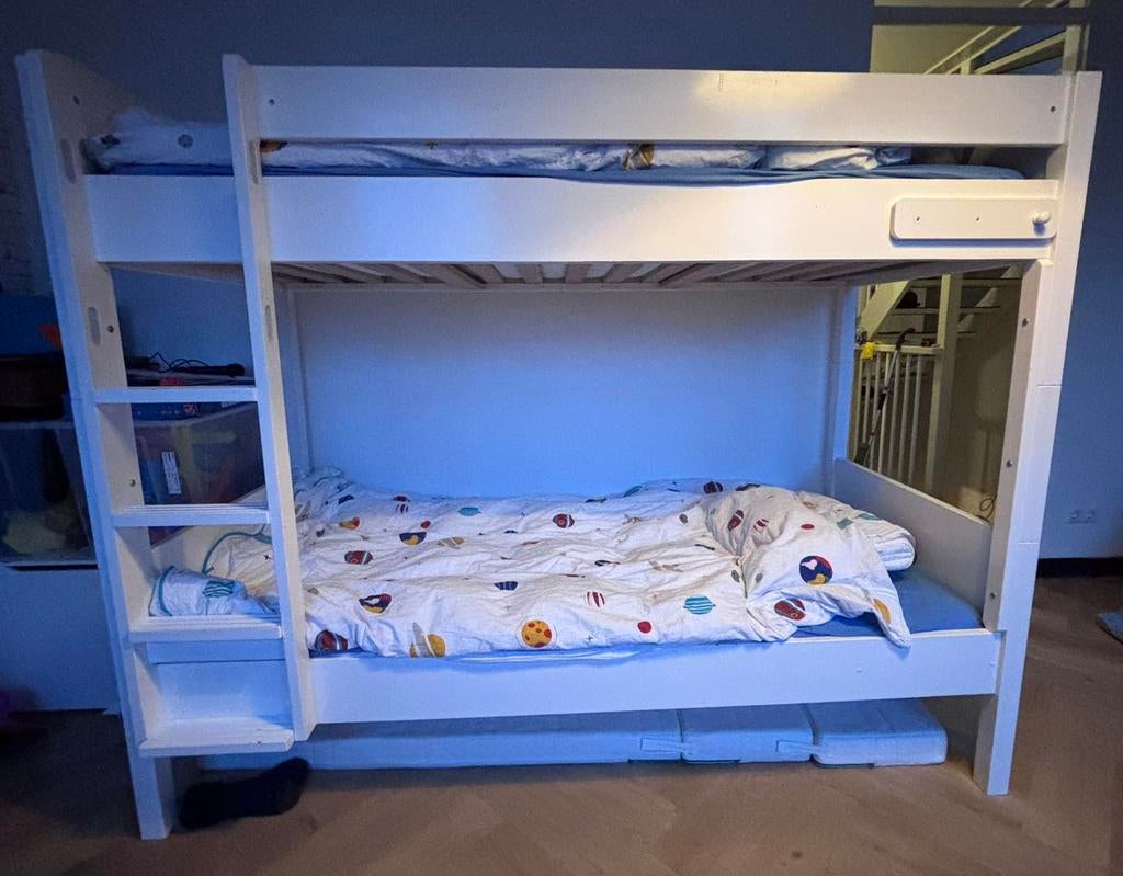 Stapelbed Bopita (90X200), Kinderen en Baby's, Kinderkamer | Stapelbedden en Hoogslapers, Ophalen, Gebruikt, Stapelbed