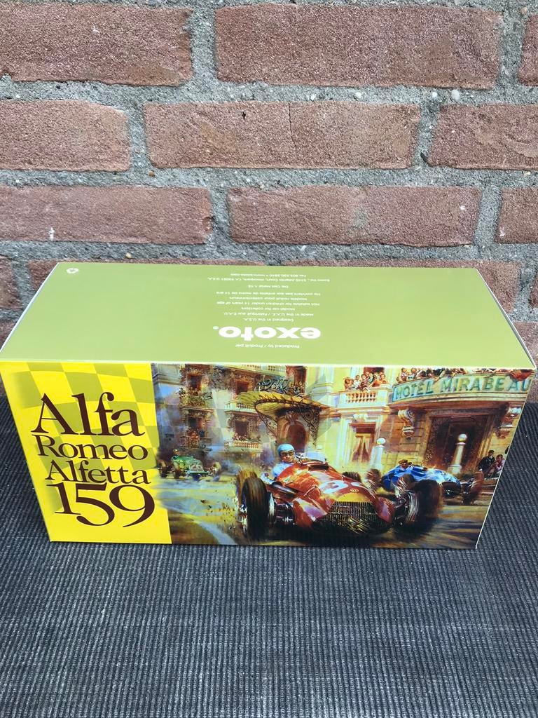 1:18 EXOTO Alfa Romeo 159 F1 Alfetta #22 J.M.Fangio, Ophalen, Nieuw, Auto, Overige merken