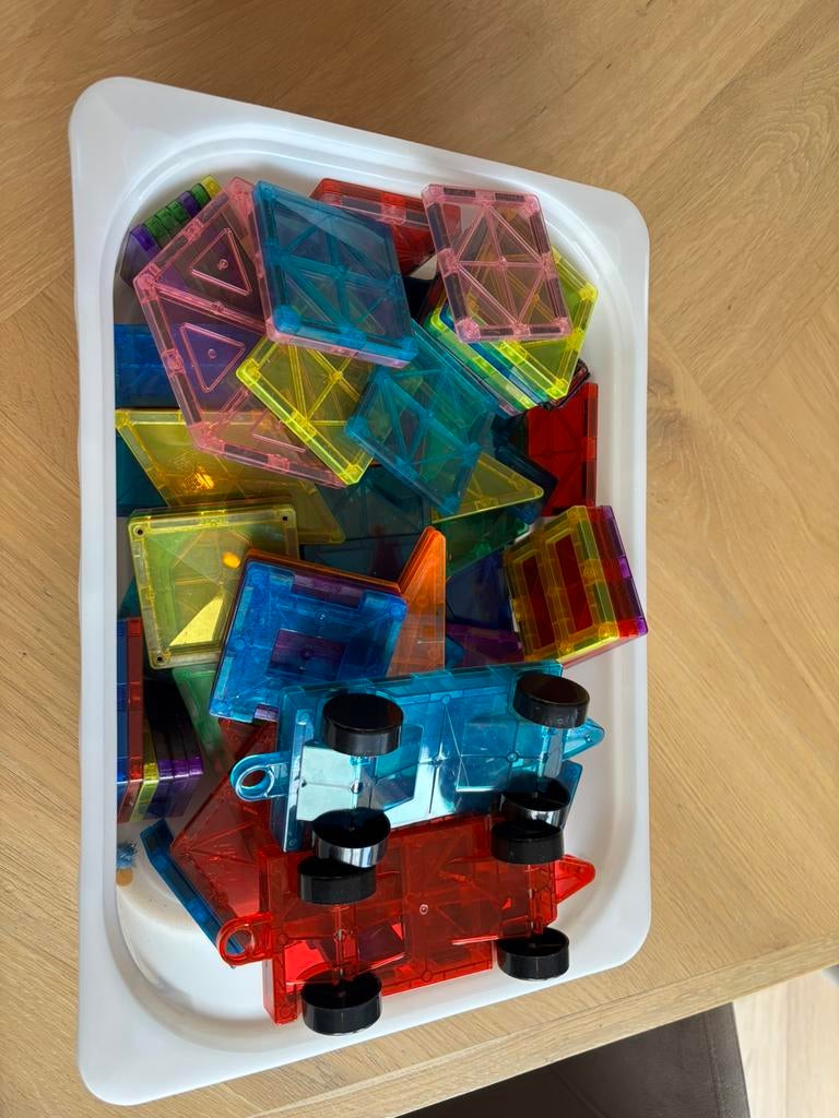 CONNETIX Magnetische tegels, Kinderen en Baby's, Ophalen of Verzenden, Zo goed als nieuw