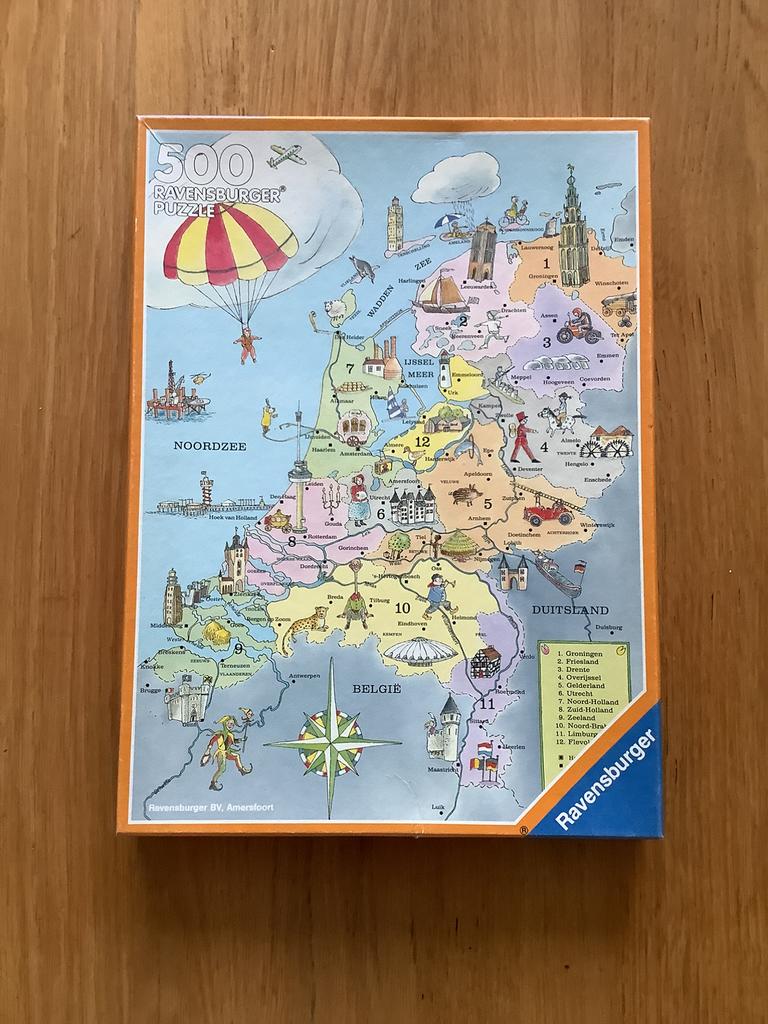 Leg puzzel 500 stukjes, Ophalen of Verzenden, 500 t/m 1500 stukjes, Gebruikt, Legpuzzel