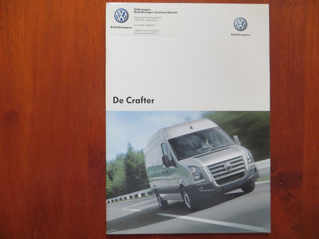 Volkswagen Crafter (maart 2006) + 3 bijlagen, Ophalen of Verzenden, Nieuw, Volkswagen