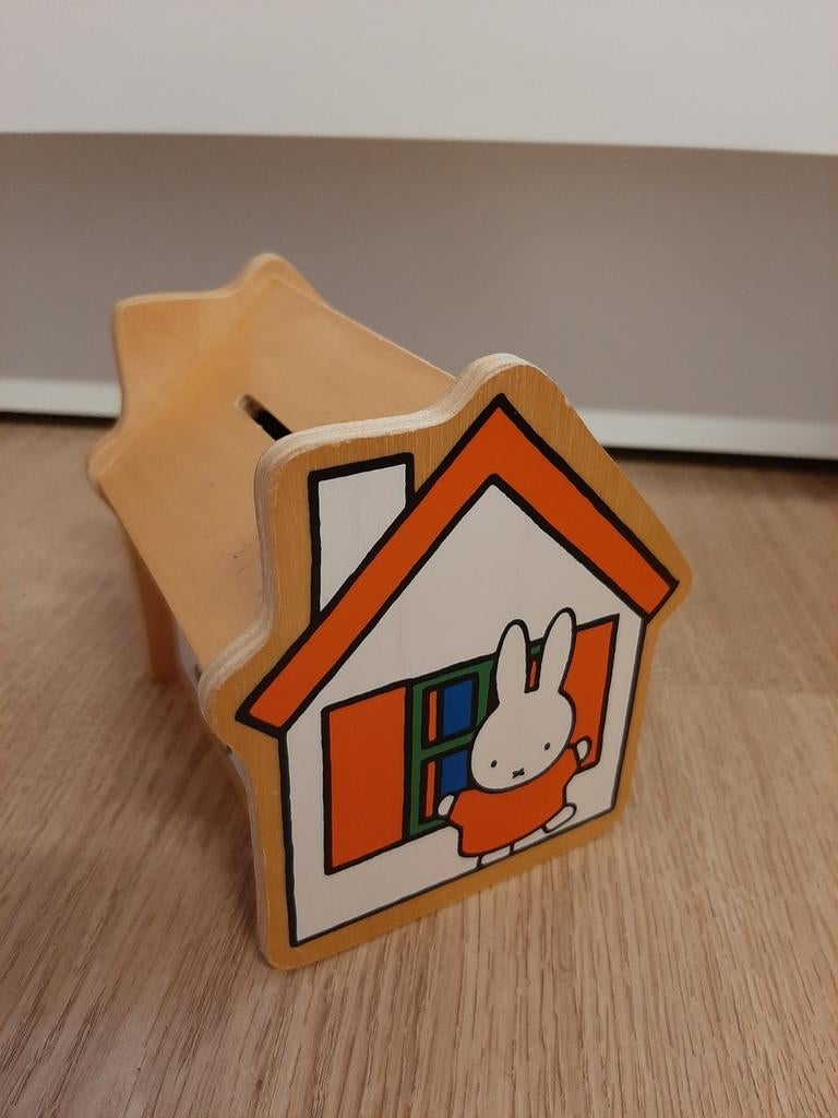 Nijntje houten huis spaarpot, Verzamelen, Spaarpotten, Ophalen of Verzenden