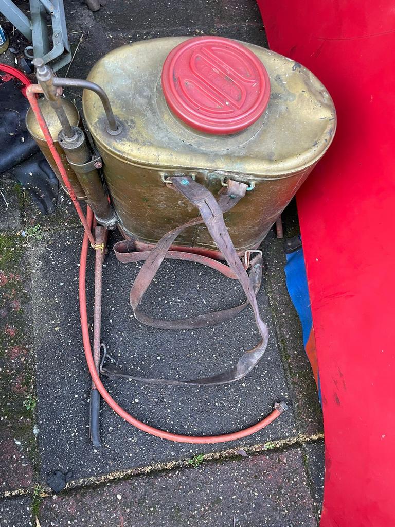 Vintage Plantenspuit / Drukspuit - Compleet en Goede Staat, Ophalen, Gebruikt, Ongediertebestrijding