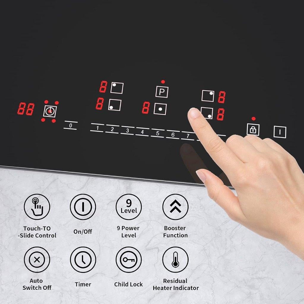 Moet of wilt u van het GAS af? INDUCTIE 60-70-77 en 90cm., Ophalen, Nieuw, Inbouw, Inductie