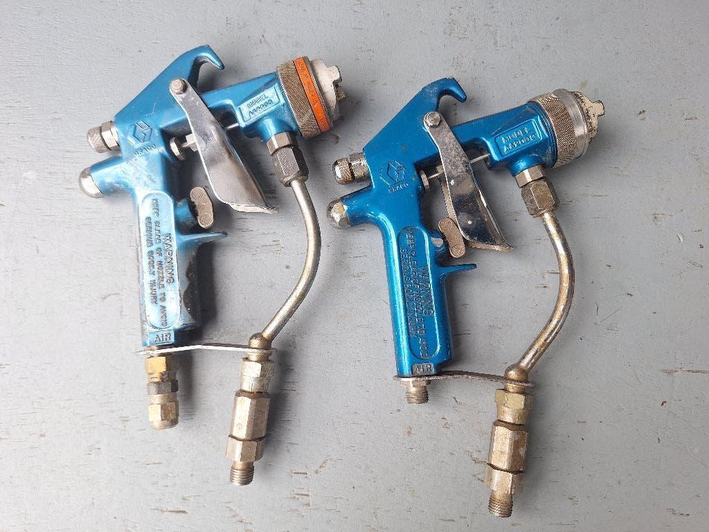 2x Graco AA2000 verfspuit, Doe-het-zelf en Verbouw, Gereedschap | Handgereedschap, Gebruikt, Ophalen of Verzenden