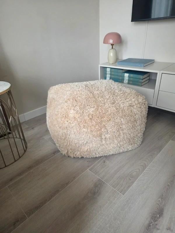 Poef By-Boo Fez Naturel., Ophalen, Zo goed als nieuw