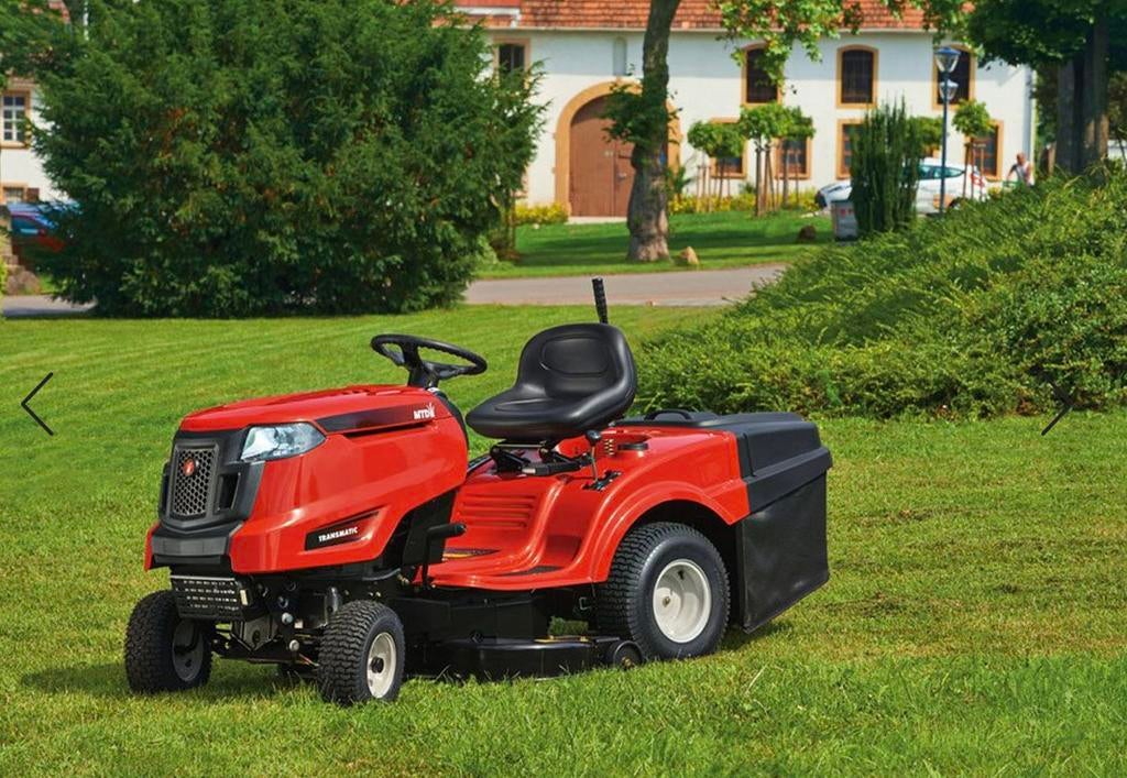 Nieuwe MTD Smart 145 Zitmaaier Achteropvang, Ophalen, Nieuw, Opvangbak, 90 tot 120 cm