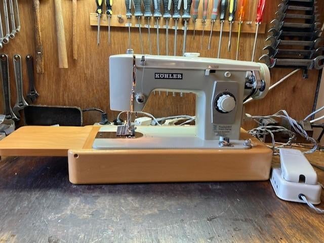 Köhler zigzag naaimachine - sterke machine, Overige merken, Gebruikt, Duitsland, Köhler
