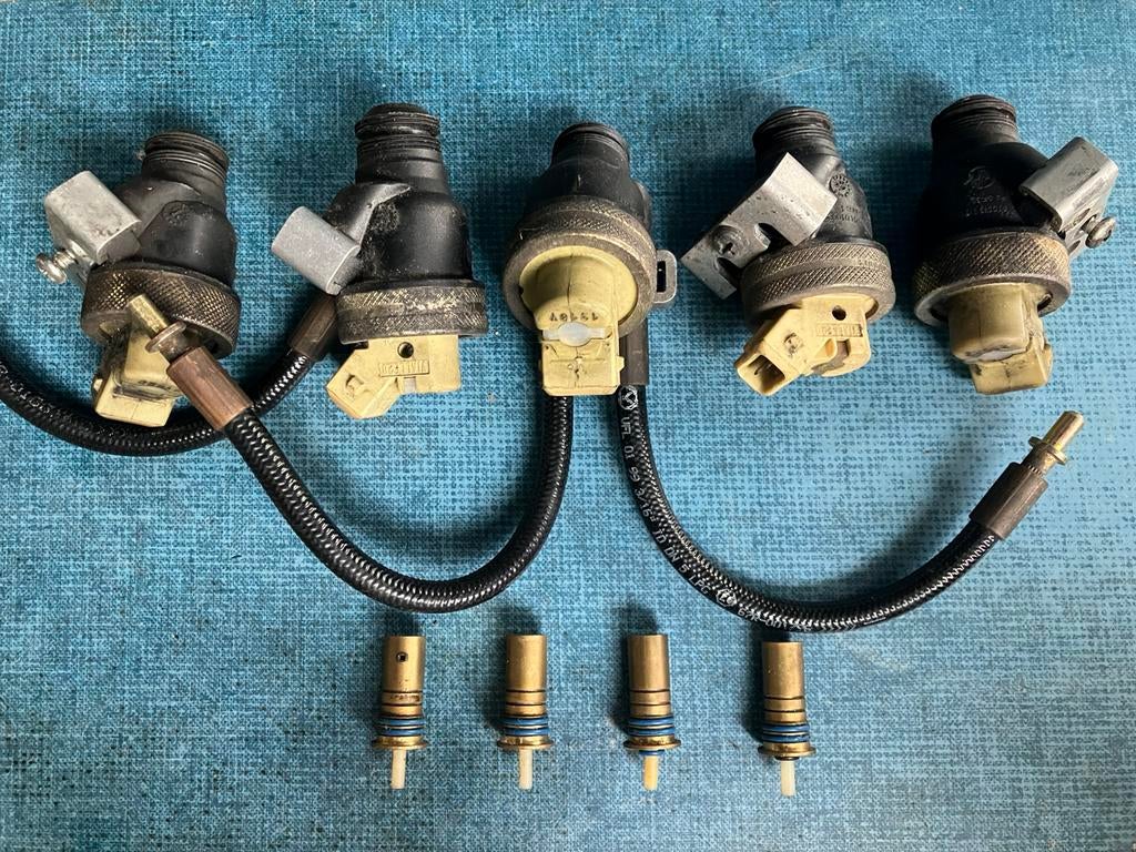 Vialle injectoren (wit) met venturi’s en slangetjes, Ophalen of Verzenden