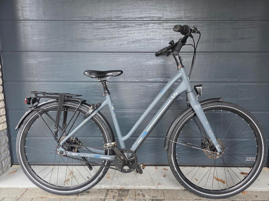 Giant Liv Allure CS Disc damesfiets Gates riem rijklaar, Ophalen, 28 inch, Gebruikt, Giant