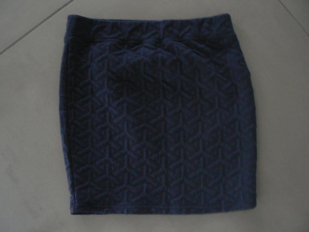 Mooi donkerblauw rokje met leuk motiefje van The Sting, mt S, The Sting, Blauw, Ophalen of Verzenden, Zo goed als nieuw