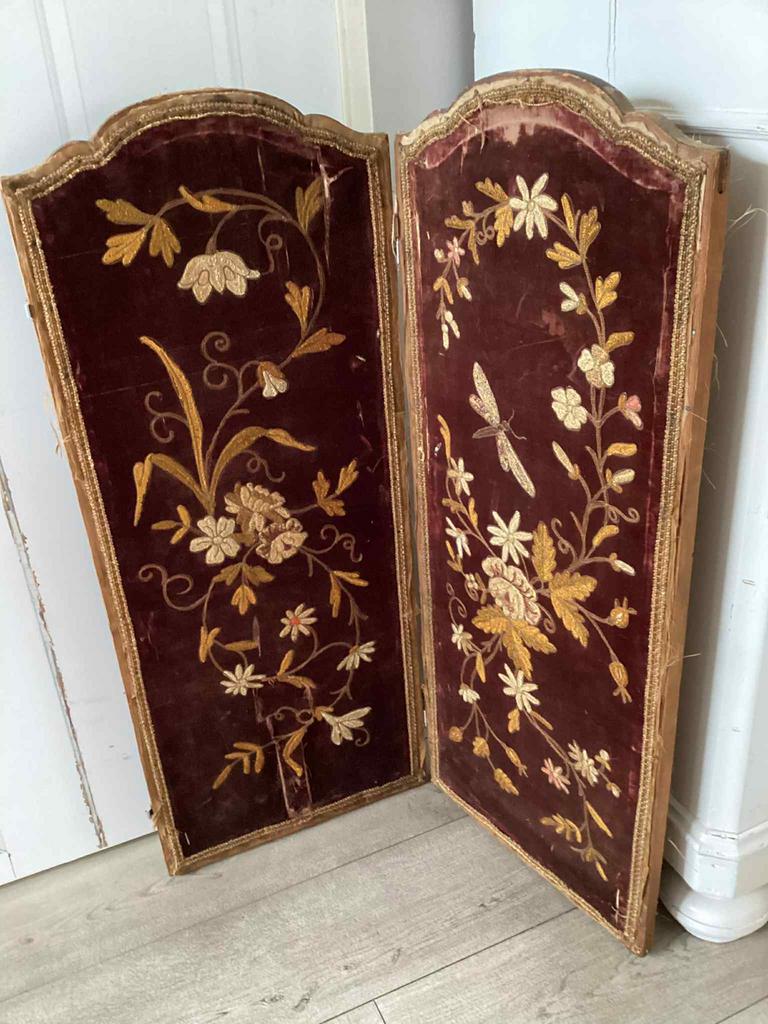 Antieke schermpje, Ophalen of Verzenden