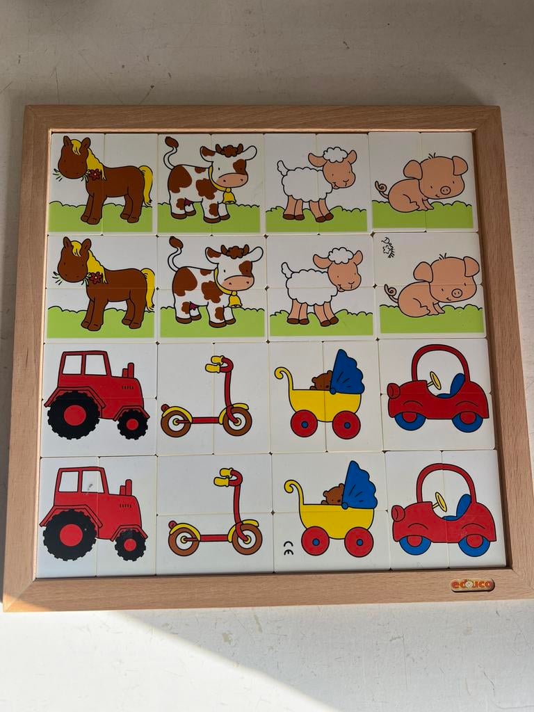 Houten puzzels, 10 tot 50 stukjes, Ophalen of Verzenden, Zo goed als nieuw, Van hout