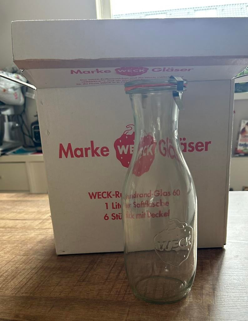 Weckflessen, Ophalen of Verzenden, Nieuw, Glas