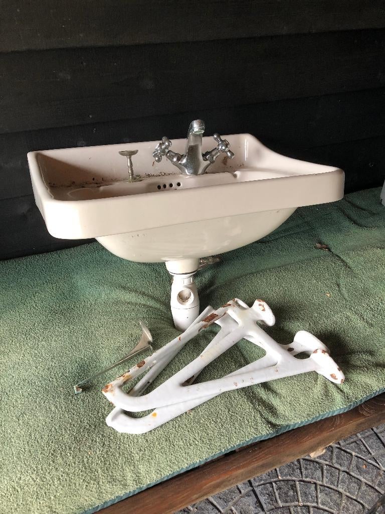 Vintage wastafel, Ophalen