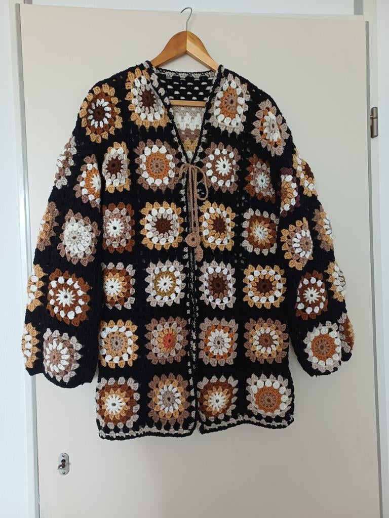 Gehaakt vest (granny square vest)maat 40, Ophalen of Verzenden, Nieuw, Maat 38/40 (M)