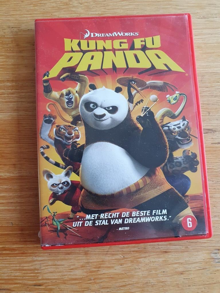 Kung Fu Panda DVD - Avontuurlijke animatiefilm, Avontuur, Gebruikt, Ophalen of Verzenden, Vanaf 6 jaar