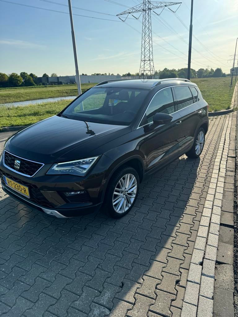 Seat Ateca 1.4 TSI 110KW DSG AUTOMAT 2018 Bruin, Auto's, Seat, 680 kg, 4 cilinders, Bruin, Ateca