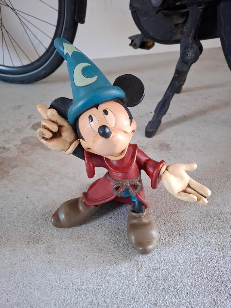 Disney beeld fantasia, Verzamelen, Disney, Ophalen, Mickey Mouse, Zo goed als nieuw, Beeldje of Figuurtje