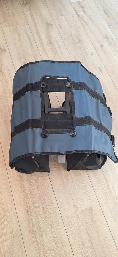 Fietstas met MIK systeem, blauw, Fietsen en Brommers, Ophalen of Verzenden