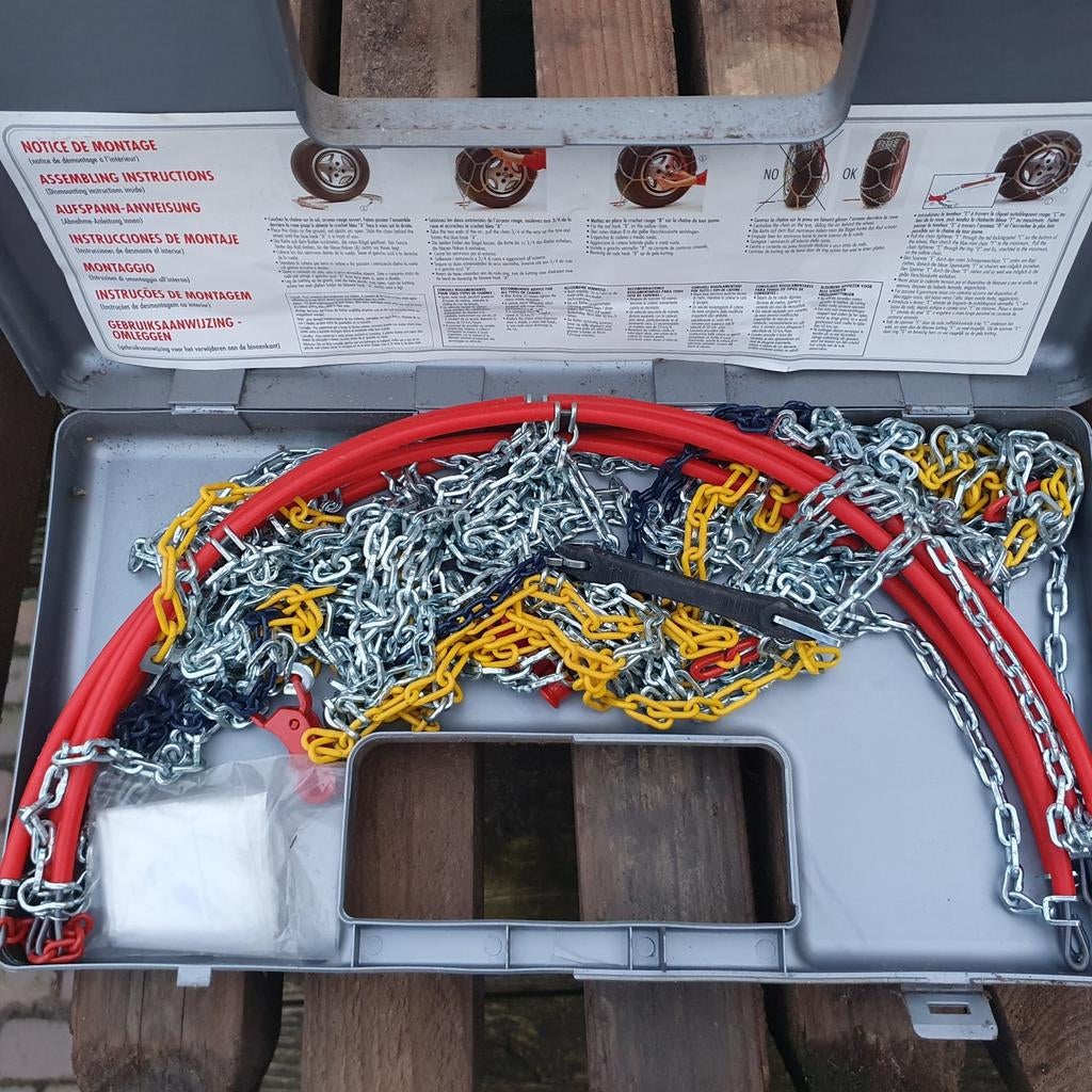 Sneeuwkettingen 15 - 18 inch snelmontage, Auto diversen, Sneeuwkettingen, Ophalen of Verzenden, Nieuw