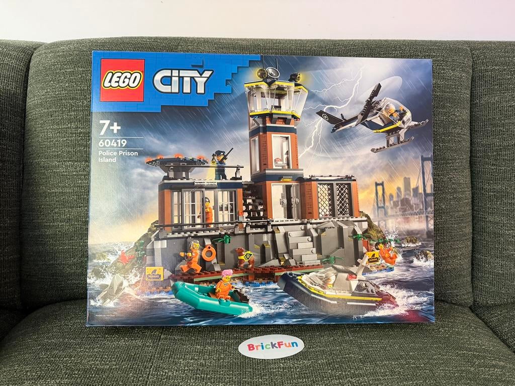 Lego City 60419 Police Prison Island. Nieuw!, Ophalen of Verzenden, Nieuw
