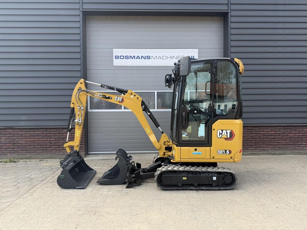 Caterpillar 301.6 1925 kg minigraver NIEUW sloop / sorteer f, Graafmachine