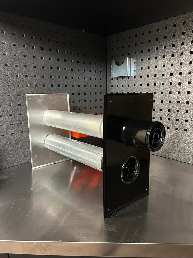 Burgerhout Geveldoorvoer 80mm, 60 tot 80 mm, Ophalen of Verzenden, Zo goed als nieuw, Minder dan 2 meter