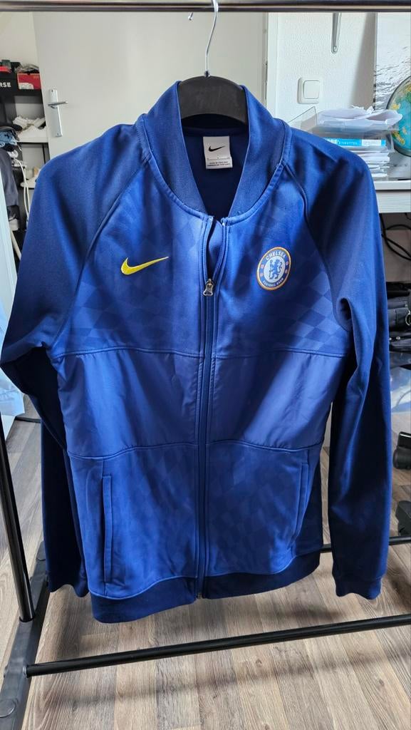 Nike Chelsea FC Trainingsjack - Maat S, Blauw, Nike, Ophalen of Verzenden, Zo goed als nieuw