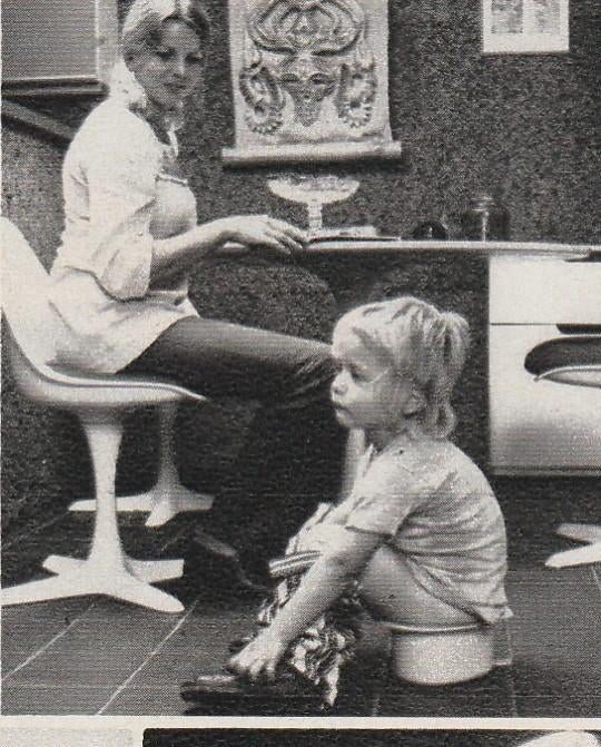 Retro reclame 1975 Roosvicee siroop jongetje op de po, Verzamelen, Retro, Verzenden, Overige typen